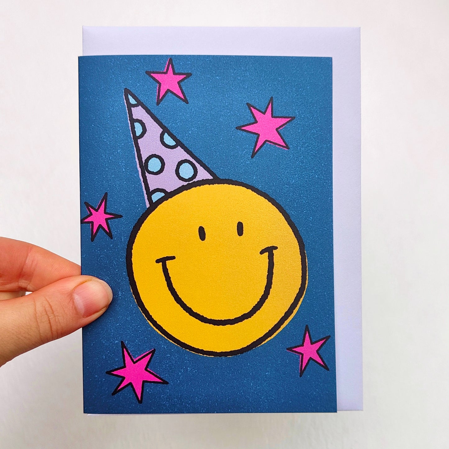 Party Face Birthday Greetings Card