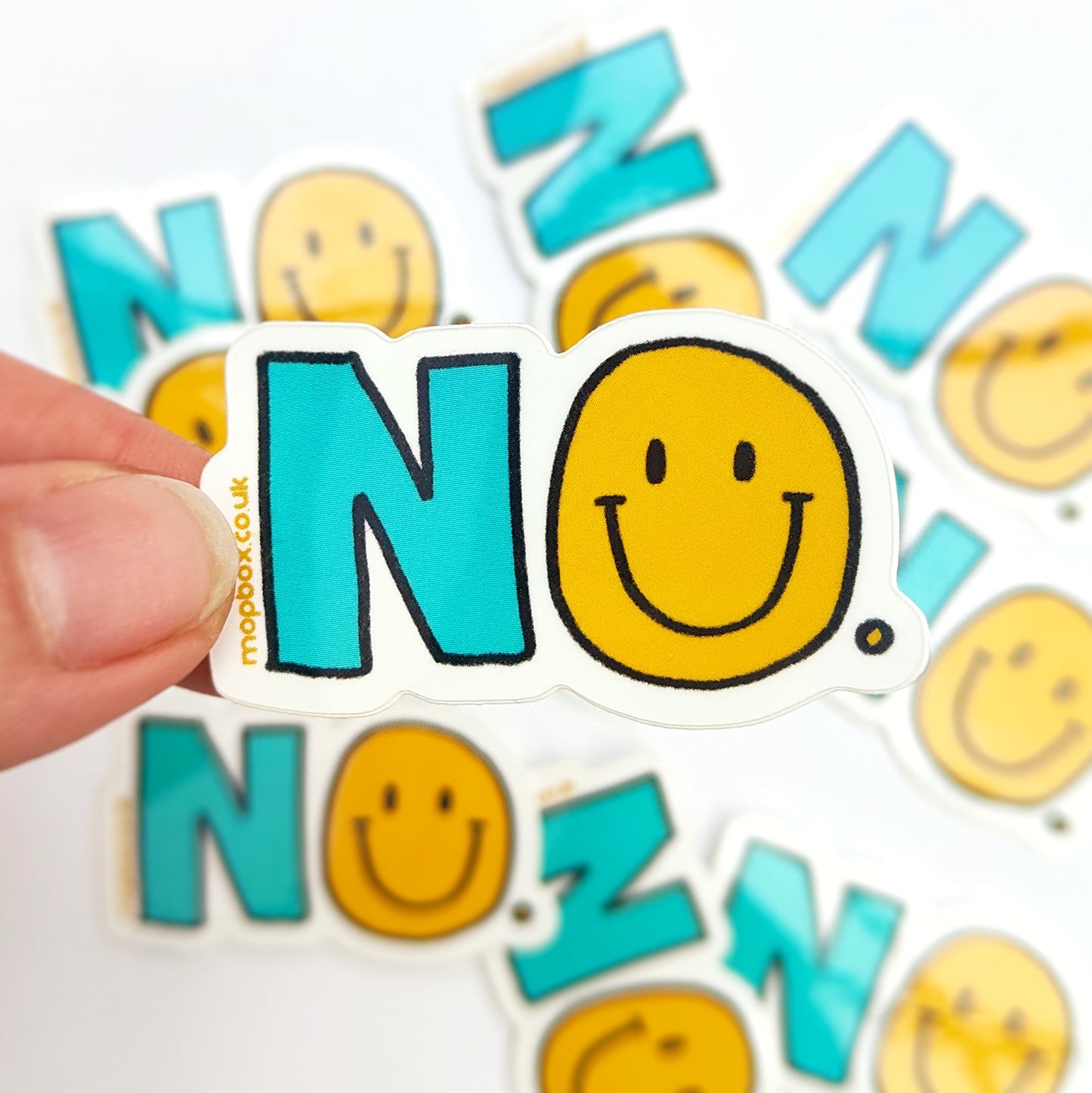 NO 🙂😠- Sticker