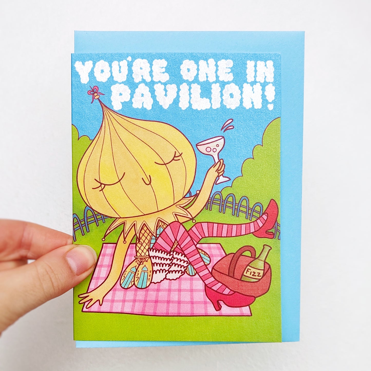One in Pavilion Brighton Valentines Day Greetings Card