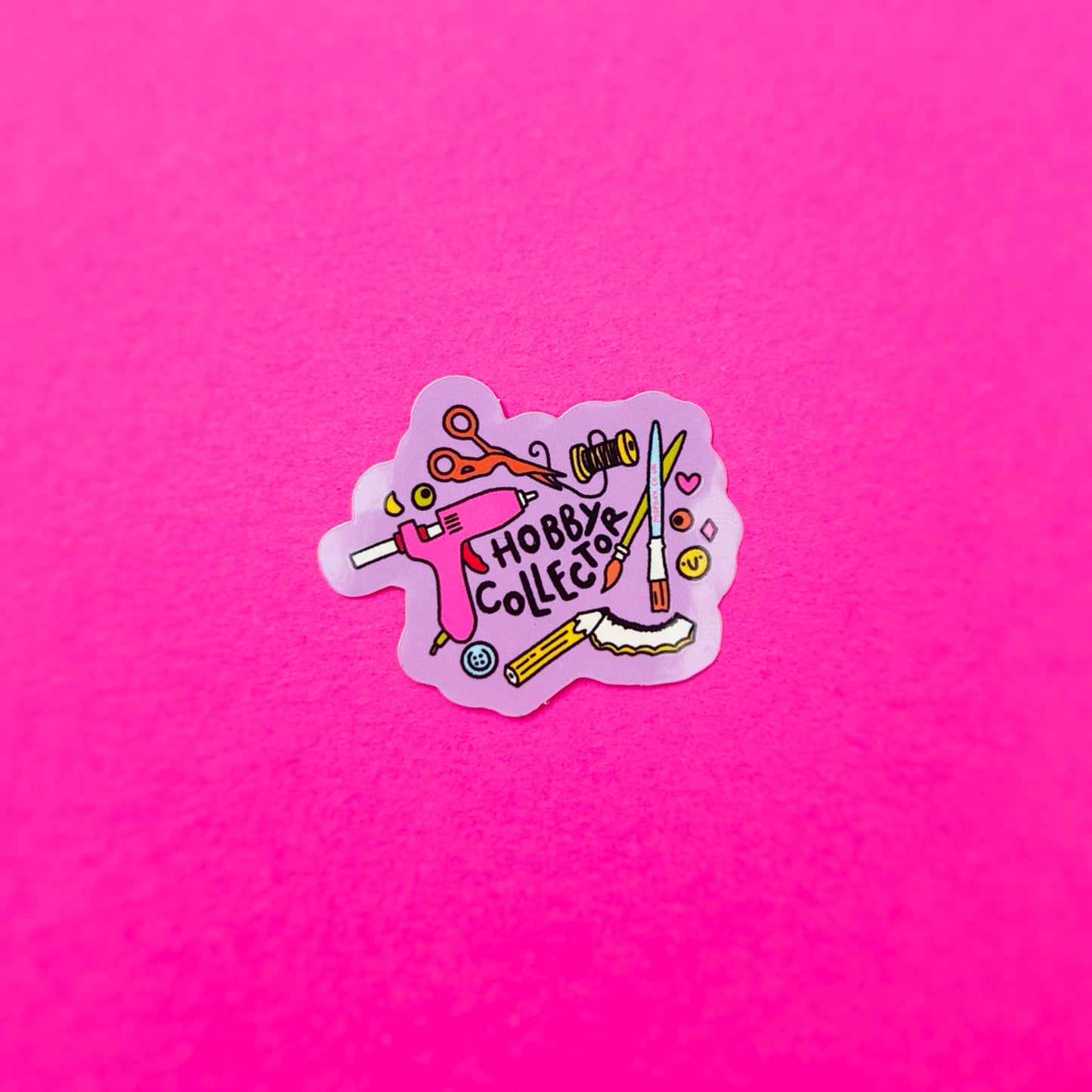 Hobby Collector Arts & Crafts Vinyl Sticker