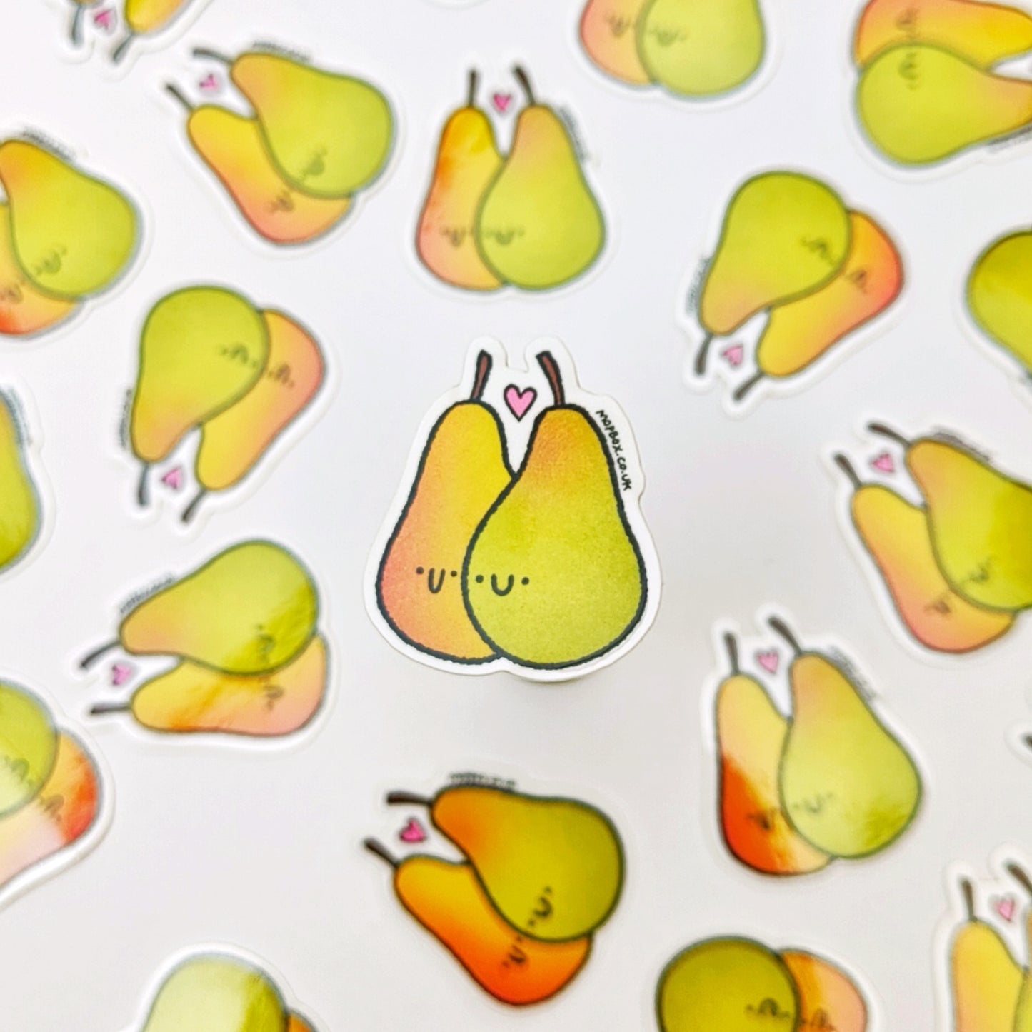 Quite the Pear - Fruit Vinyl Sticker