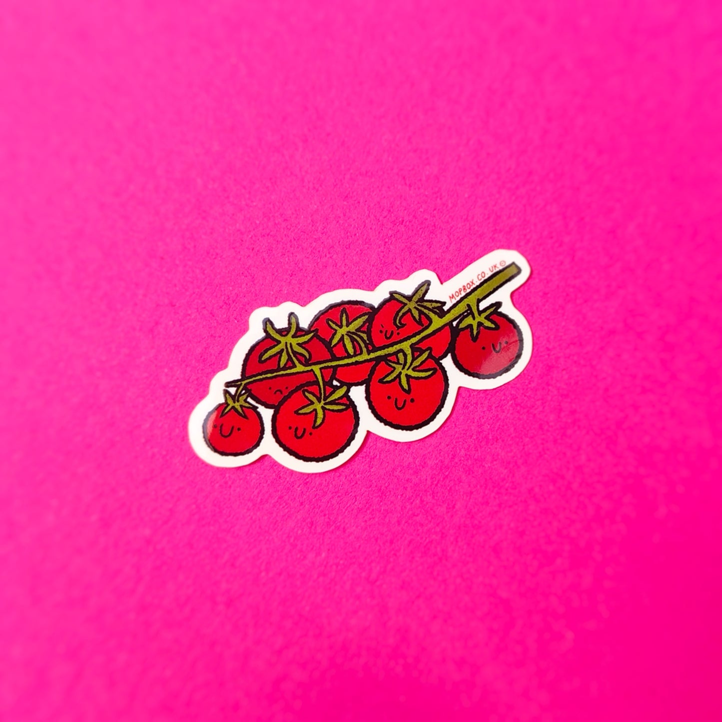 Tomato Vine - Happy Fruit & Vegetables - Vinyl Sticker