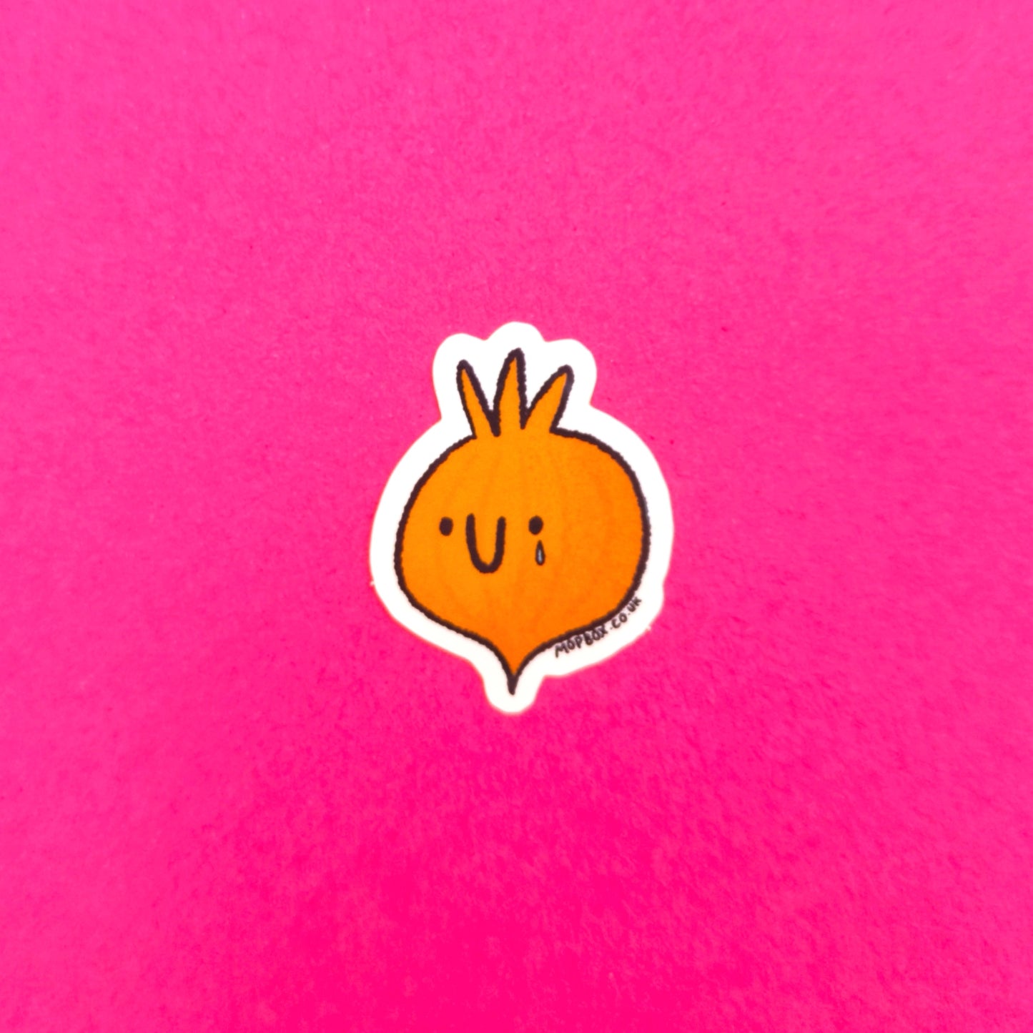Happy Onion - Fruity & Vegetable Vinyl Sticker