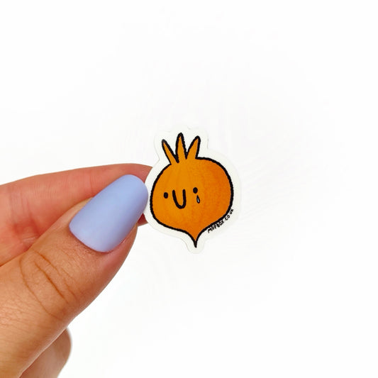 Happy Onion - Fruity & Vegetable Vinyl Sticker