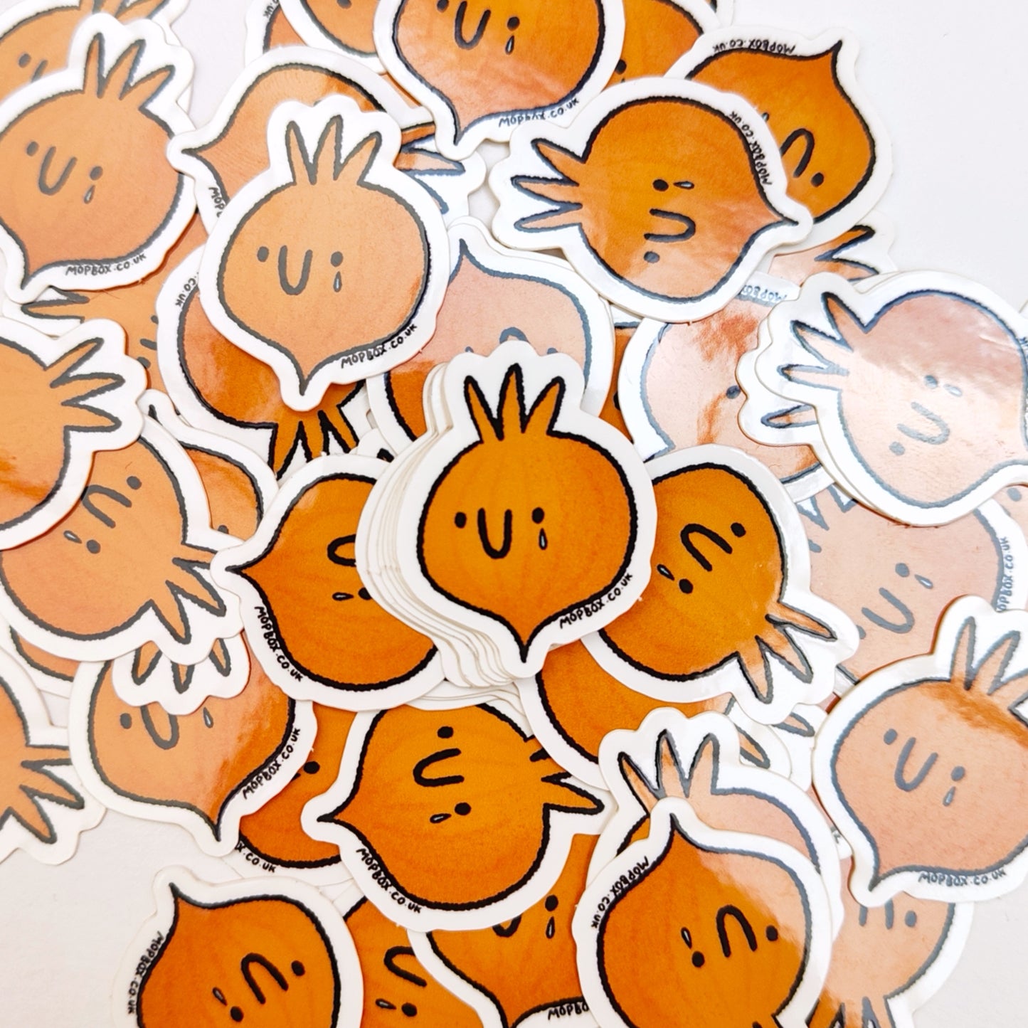 Happy Onion - Fruity & Vegetable Vinyl Sticker