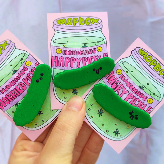 Pickle Handmade Pin Badge  - Pickle Gang