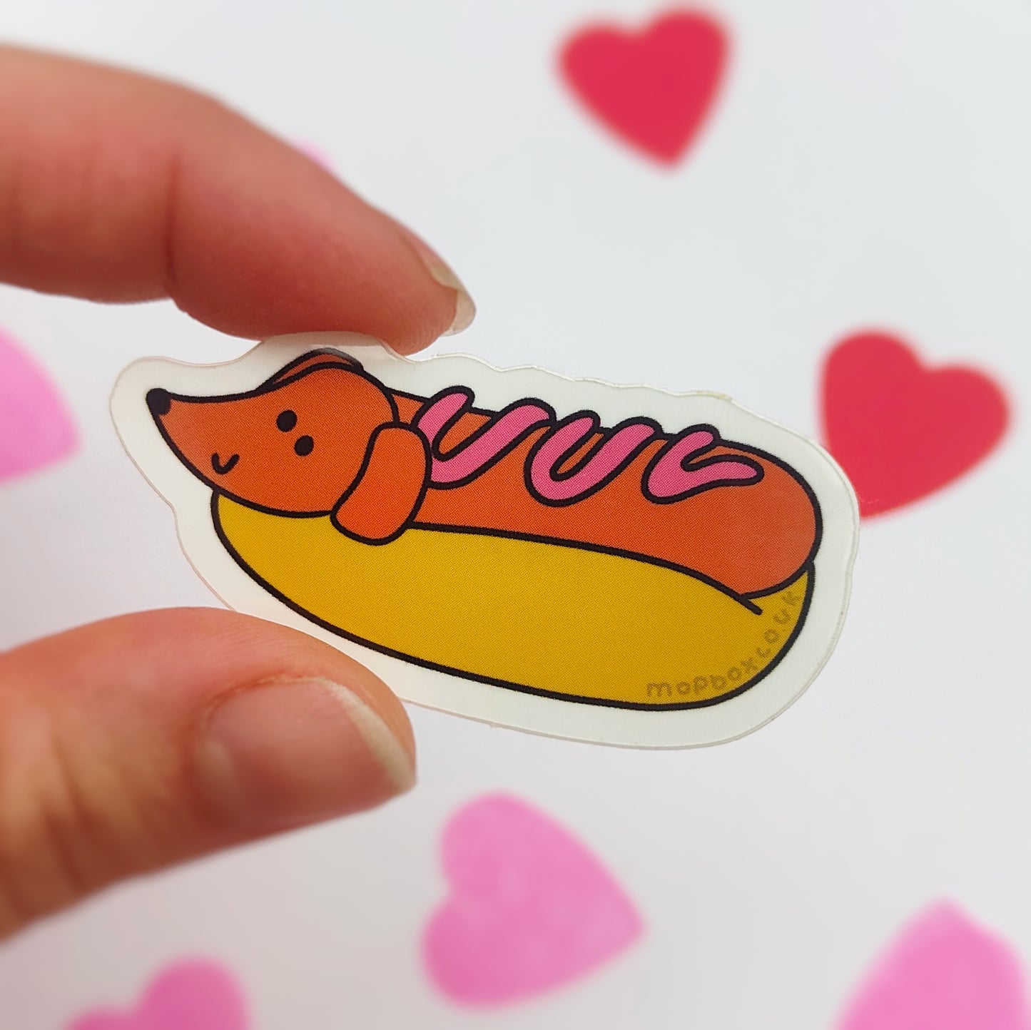 Hotdog Sticker