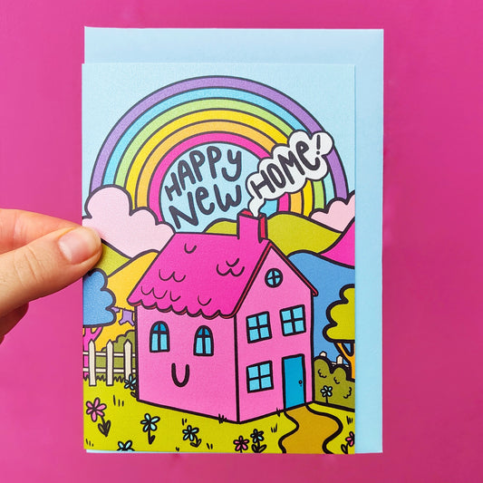 Happy New Home Greetings Card