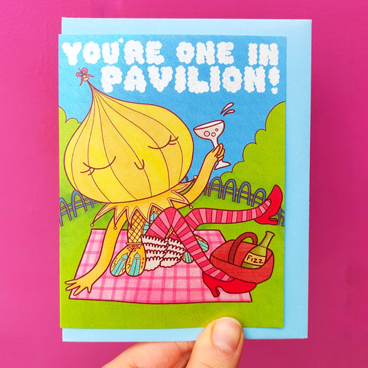 One in Pavilion Brighton Valentines Day Greetings Card