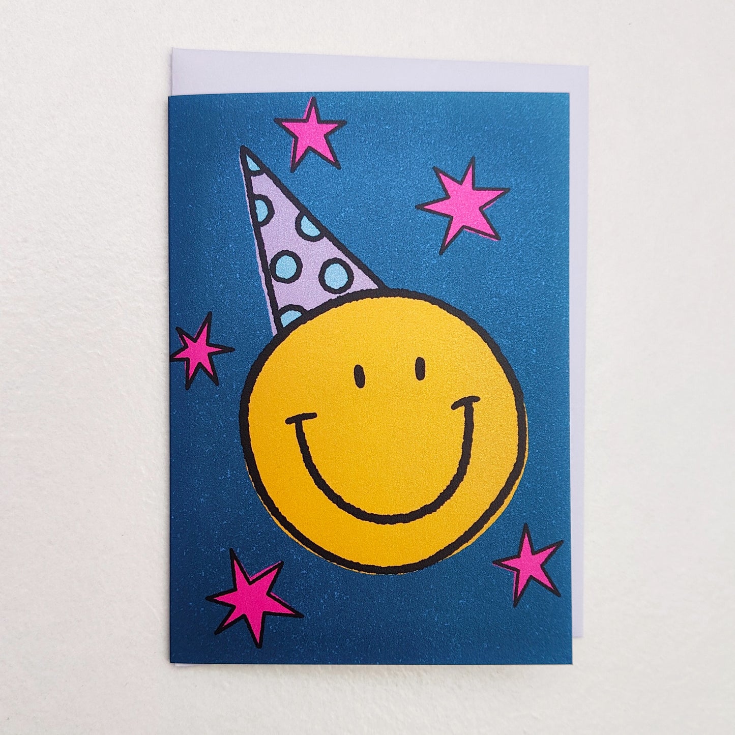 Party Face Birthday Greetings Card