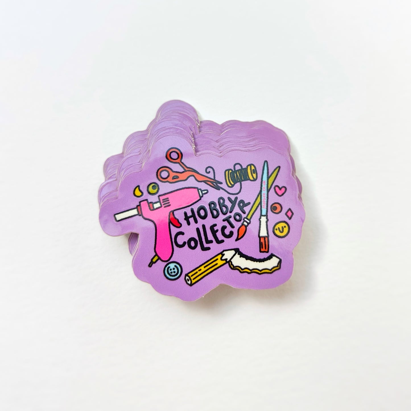 Hobby Collector Arts & Crafts Vinyl Sticker