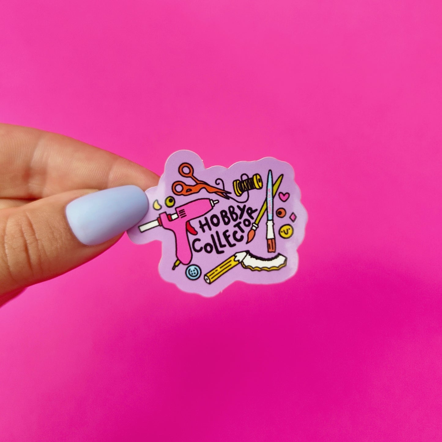 Hobby Collector Arts & Crafts Vinyl Sticker
