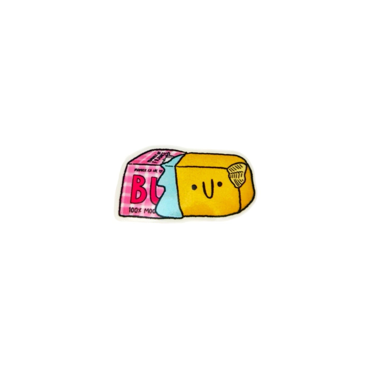 French Butter - Cute Vinyl Sticker