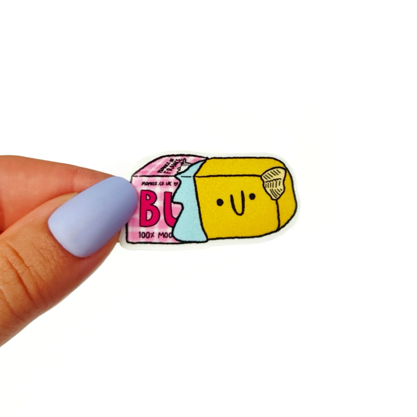 French Butter - Cute Vinyl Sticker