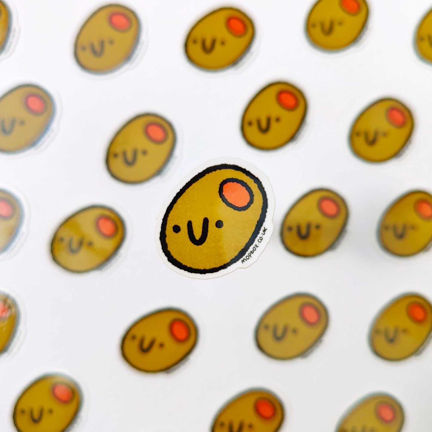 Happy Olive - Fruit Vinyl Sticker